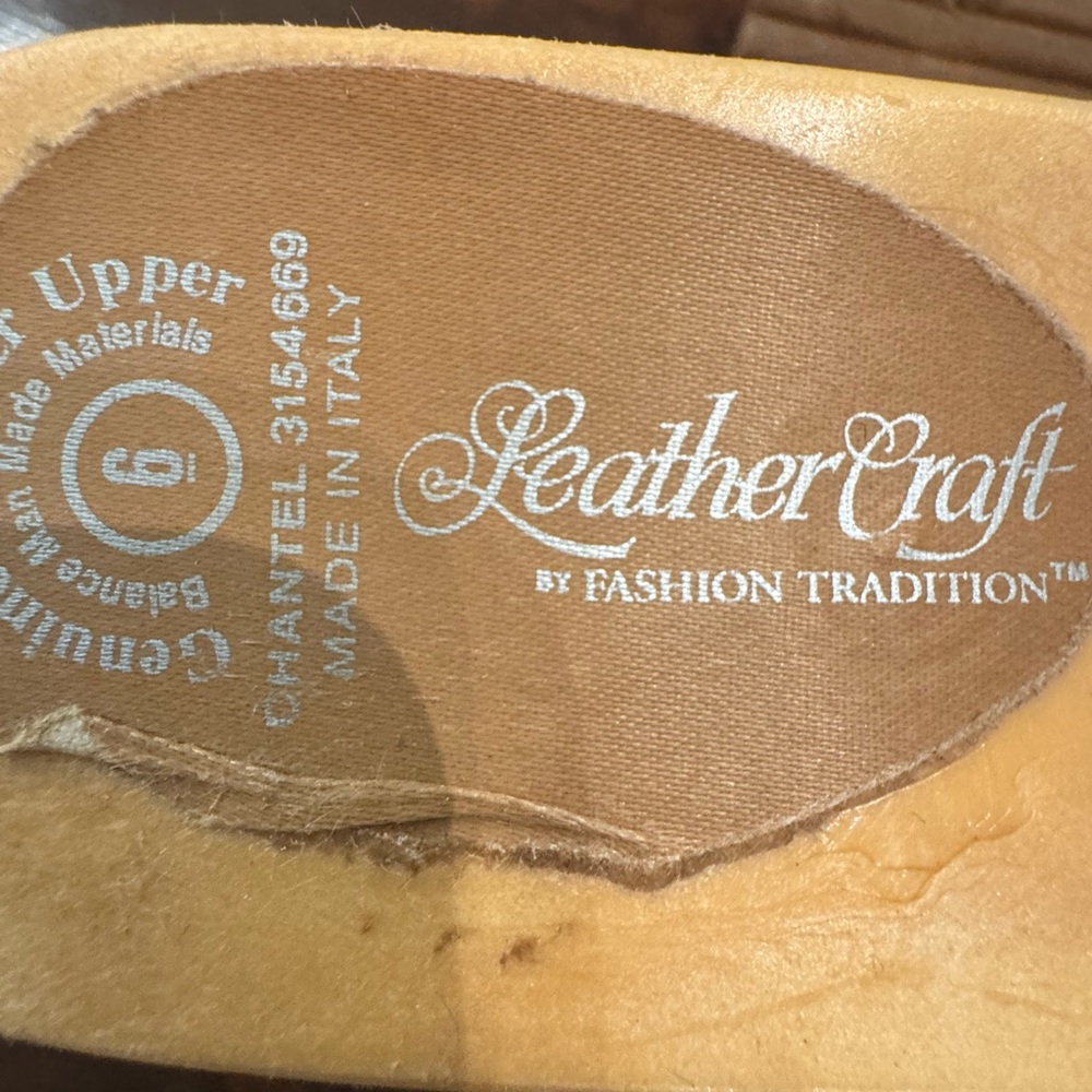 Brown Leather Women's Sandals leathercraft size 6 women’s - Picture 10 of 10